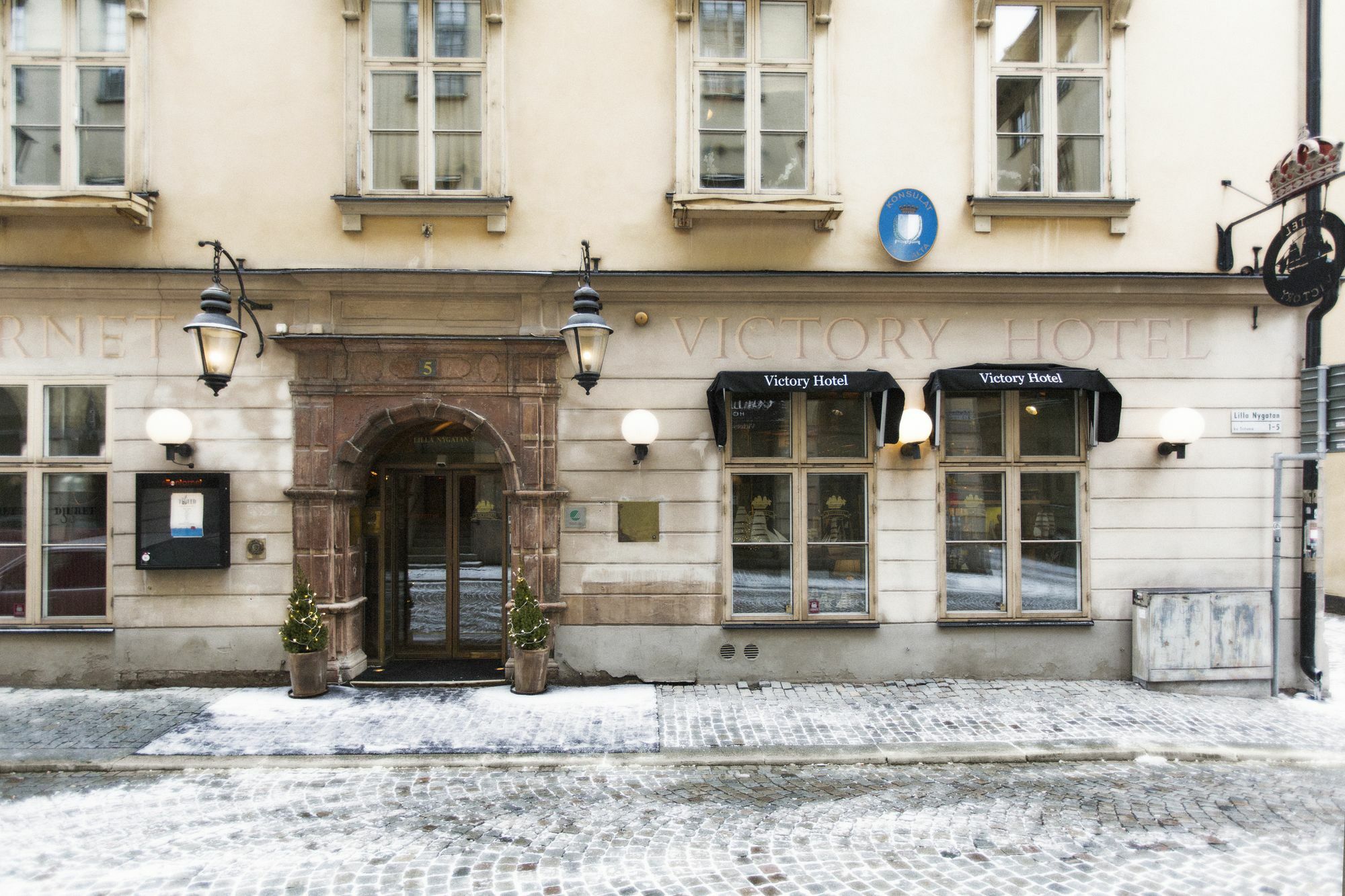 Victory Hotel Stockholm Bagian luar foto